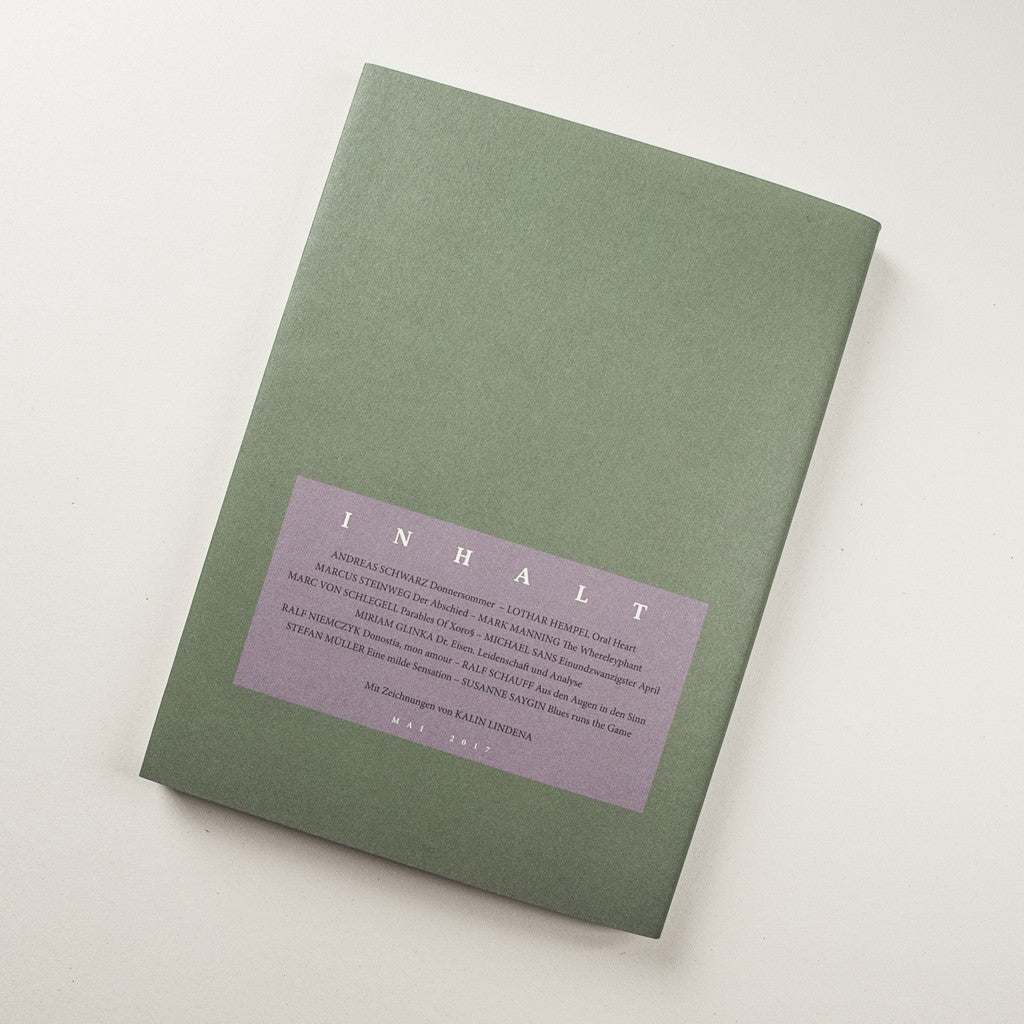 'Milchschweine & Sirenen', Issue #1. Short Stories. Book