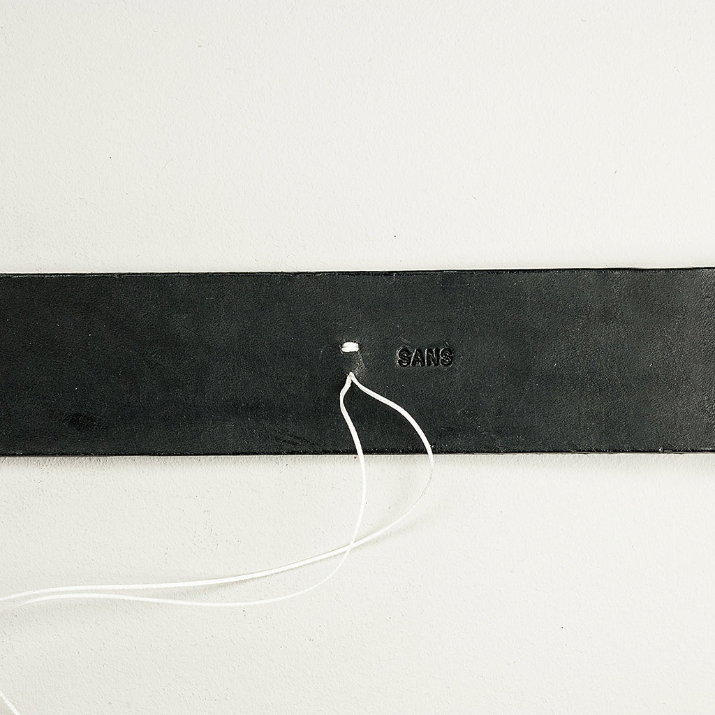 SANS N°002. Belt. Black