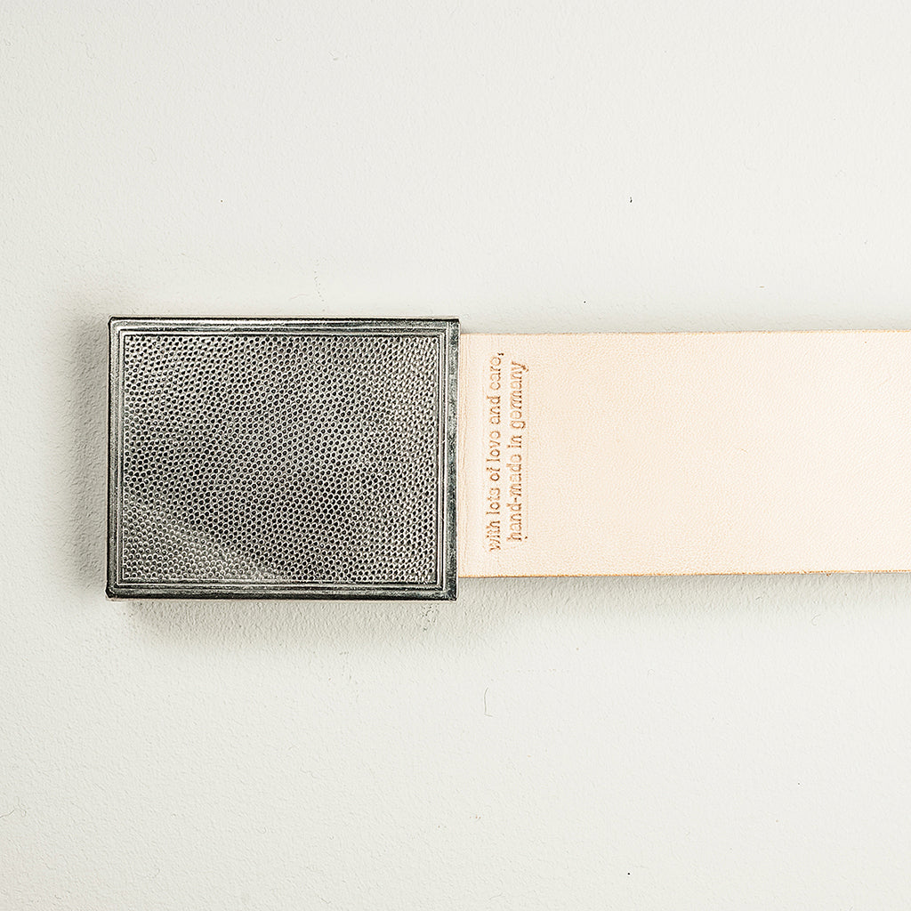 SANS N°002. Belt. Natural