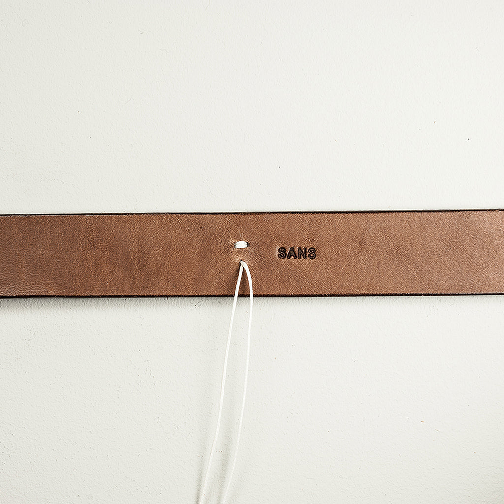 SANS N°006. Belt. Brown