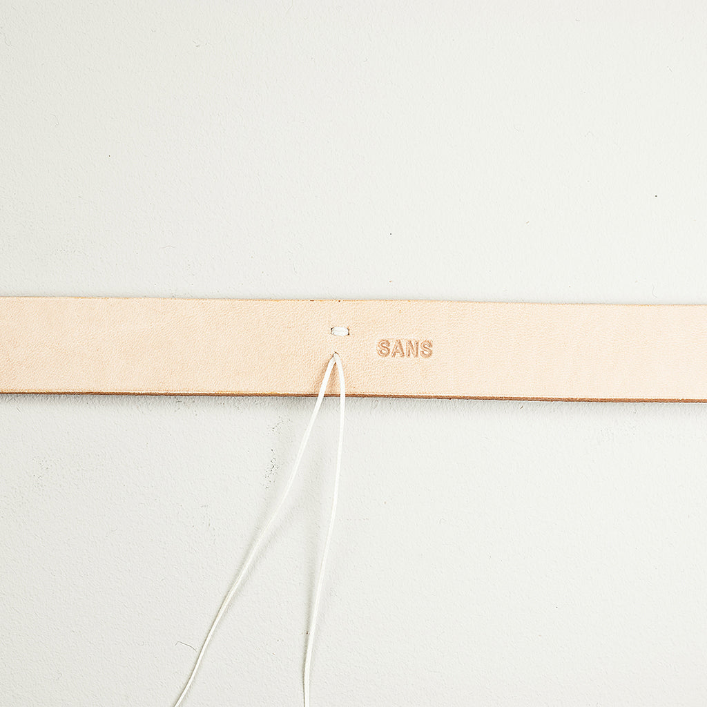 SANS N°008. Belt. Natural