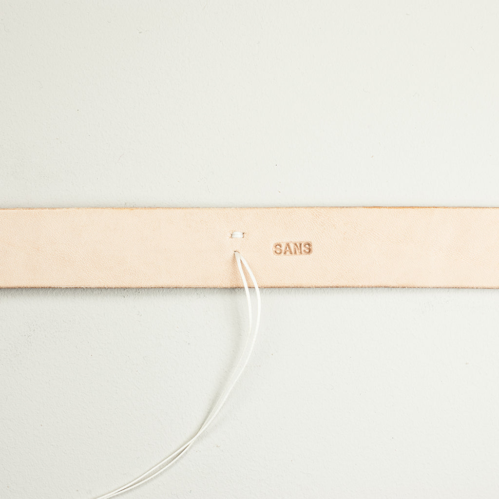 SANS N°015/30. Belt. Natural