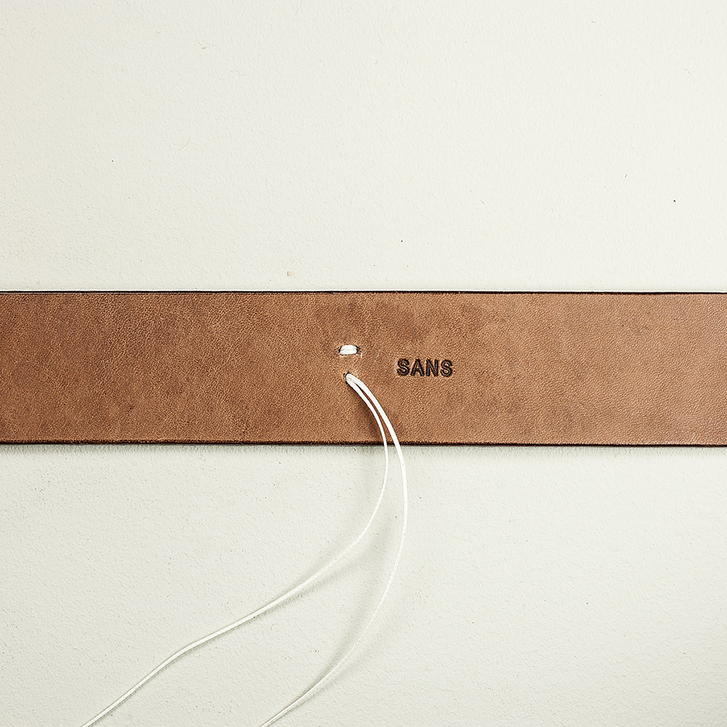 SANS N°015/40. Belt. Brown