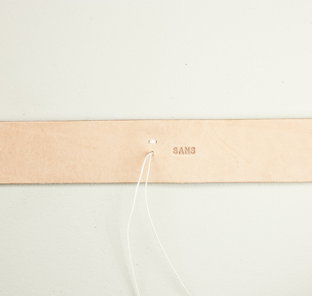 SANS N°015/40. Belt. Natural