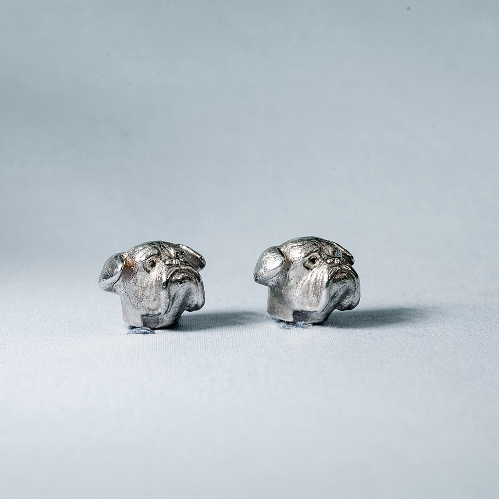 SANS N°025. 'Dogs'. Cufflinks (Boxer/Boxer)