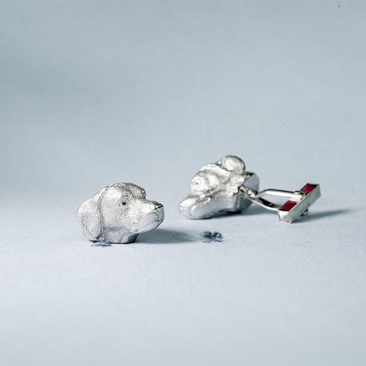 SANS N°025. 'Dogs'. Cufflinks (Dalmatian/Dalmatiner)