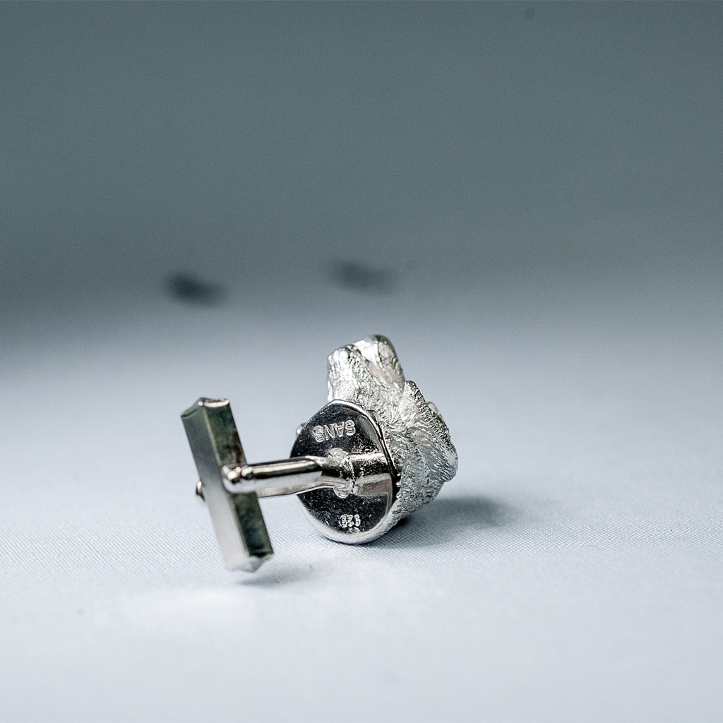 SANS N°025. 'Dogs'. Cufflinks (Golden Retriever/Golden Retriever)